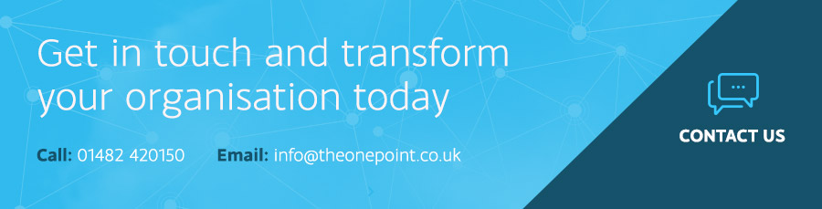 get in touch with The One Point